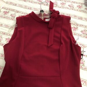 Calvin Klein NWT size 12 cranberry color dress